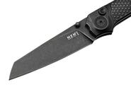MKM MIURA Integral titanium handle - Dark Stonewashed BÖHLER M390 MK MI-TDSW - KNIFESTOCK