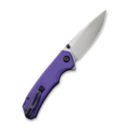 CIVIVI Brazen Purple G10 HandleBlack S/S LinerStonewashed 14C28N Blade,Drop Po - KNIFESTOCK