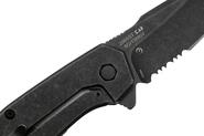 Kershaw GRAVEL SERR, 8Cr13MoV, Stainless Steel K-2065ST - KNIFESTOCK