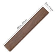 Dellinger Wooden magnetic strip (wallnut) 430x65x20mm - KNIFESTOCK