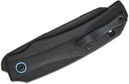 MKM ICE – MAGNACUT BLACK PVD bld - BLACK G10 hdl, S/S LINER Linerlock MK IC-GBKB - KNIFESTOCK