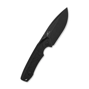 QSP Knife Tiny TOT 10Cr15MoV, black stonewash,  black G10 QS169-A2 - KNIFESTOCK