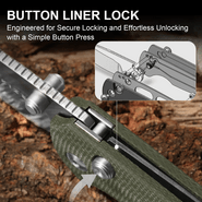 Kizer T1 BD Nitro-V,Satin,Micarta - KNIFESTOCK