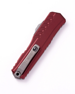 Microtech CYPHER II D/E APOCALYPTIC PART SERRATE MERLOT 1242-11APMR - KNIFESTOCK