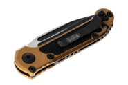 Microtech 2023 LUDT Gen III AUTO M390MK Black Coating Tan Aluminum Handles 1135-2TA - KNIFESTOCK