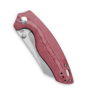 Kizer Towser K Liner Lock Knife Red Micarta - V4593C2 - KNIFESTOCK