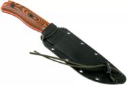 ESEE-6 orange blade, orange/black G-10 3D handle, black sheath 6POR-006 - KNIFESTOCK