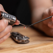 KPL ULTRA-MICRO 1MM KNIFE CARE SWABS - KNIFESTOCK