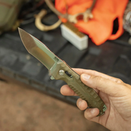 SOG KIKU XR / LAMA 4&quot; / CRYO 3V / MÂNER MICARTA / CUTIE SOG-12-27-09-57 - KNIFESTOCK