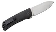 Petrified Fish PFE05S Flavorist Satin K110 Black Micarta PFE05SDMS - KNIFESTOCK