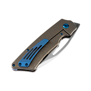 Kansept Goblin XL Satin CPM-S35VN Bronzed Anodized Titanium K1016A3 - KNIFESTOCK