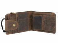 GreenBurry Leather belt bag/neck pouch &quot;Vintage&quot; - KNIFESTOCK