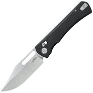 Kubey TBO Satin 14C28N ,Black G10 KU396A - KNIFESTOCK