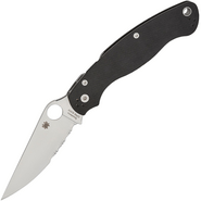 Spyderco Military 2 Black G-10 Reveal 13 C36GPS2 - KNIFESTOCK