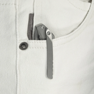 KB Zazoo Beadblast M390 Sandblast Ti KB389A - KNIFESTOCK