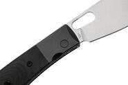 CJRB Sasaya Black, Stonewashed AR-RPM9, Black G10 J1959-BK - KNIFESTOCK