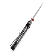 TENABLE KNIVES Beaver Blackwash Nitro-V 0.125&#039;&#039;/3.2mm Black Anodized Aluminum T1105V5 - KNIFESTOCK