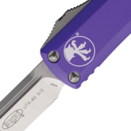 Microtech UTX-85 S/E SATIN STANDARD PURPLE 231-4PU - KNIFESTOCK