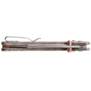 Vosteed Mini Psyop Elmax Bead Blast Stonewash Green Norplex UltreX™ Micarta A230 - KNIFESTOCK