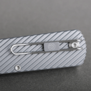 Vosteed Vombat M390 Satin Aluminum Gray A4101 - KNIFESTOCK