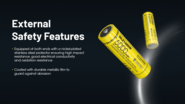 Nitecore NL2160 21700 Rechargeable Li-ion Battery – 6000mAh - KNIFESTOCK