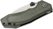 Petrified Fish PFP04 Havrog Stonewash K110 Green Micarta PFP04GRMW - KNIFESTOCK