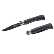 OLD BEAR® L - BLACK PTFE COATED BLADE, BLACK LAMINATED HANDLE 9303/21_MNK - KNIFESTOCK