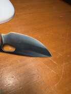 Vosteed Porcupine 14C28N Satin Braun Micarta A2604 - KNIFESTOCK