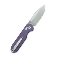GEO Knife Ethereal Cutter SW M390 Blade Purple G10 - KNIFESTOCK