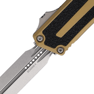 Microtech SCARAB II GEN III D/E STONEWASH STANDARD TAN 1280-10TA - KNIFESTOCK