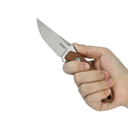 Kubey TLB Beadblast 14C28N ,Brown Micarta,Kydex Sheath KU468C - KNIFESTOCK