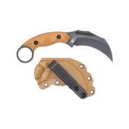 Halfbreed Blades Close Quarters Combat - Pevná čepel CQB-02P - K340-Dark Earth - KNIFESTOCK