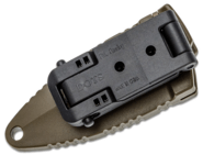 Halfbreed Blades Compact Clearance Knife - Fixed Blade CCK-05 ODG - K110 - KNIFESTOCK