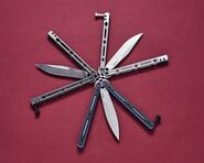 KERSHAW LUCHA Balisong Knife K-5150 - KNIFESTOCK