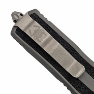 Microtech Scarab® II S/E Gen III Natural Clear Apocalyptic® Parcialmente Serrilhada 127 - KNIFESTOCK