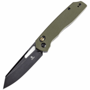 TENABLE KNIVES Shard Blackwash 14C28N 0.14&quot; / 3.5mm Olive Green G10 T1006V3 - KNIFESTOCK