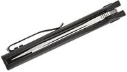 Petrified Fish PFB01 Terra Satin D2 Black G10 PFB01DS - KNIFESTOCK
