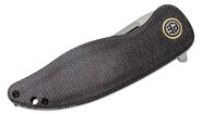 Petrified Fish PFP06 Simum Satin K110 Black Micarta PFP06DMS - KNIFESTOCK