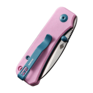 CIVIVI Baby Banter Powder Pink G10 HandleSatin Finished Nitro-V BladeNested Li - KNIFESTOCK