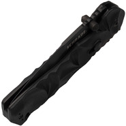 Schrade Black Dual Action 40% Ser Assist/Manual Folder, Oțel AUS-8. Liner Lock, Actuator deget, Th - KNIFESTOCK