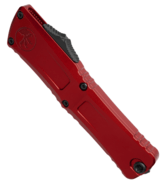 Microtech COMBAT TROODON GEN III INTERCEPTOR BLACK PART SERRATE RED SIGNATURE SERIES - KNIFESTOCK