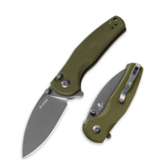 Kizer Button Liner Lock Mini Grouper Azo D2 G10 V3669A3 - KNIFESTOCK