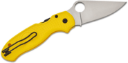 Spyderco Para 3 Salt Yellow Lightweight CPM MagnaCut Reveal 14 C223PYL - KNIFESTOCK