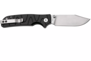 QSP Knife Kali, Button lock, 14C28N stonewashed, Black aluminium QS159-F1 - KNIFESTOCK