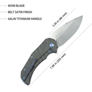 Kubey KB367B - KNIFESTOCK