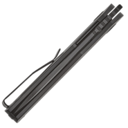 Petrified Fish PFE16 El Camino Black Stonewashed N690 PVD Black Aluminium PFE16DADW - KNIFESTOCK