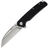 Sencut Awassi Black G10 Handle Satin Finished 9Cr18MoV BladeLiner Lock - KNIFESTOCK