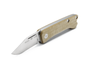 Buck Saunter, Clip Point, Green Micarta BU-0250GRS1 - KNIFESTOCK