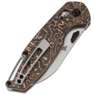 Kansept Model 6 Stonewashed CPM S35VN,Copper CF K1022V2 - KNIFESTOCK