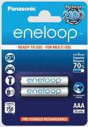 Panasonic Eneloop R03/AAA 750mAh – blister de 2 pcs BK-4MCCE-2BE - KNIFESTOCK